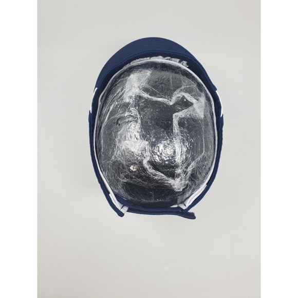 Vintage JP Morgan CHASE Bank Card Golf Hat Visor Blue Strapback - Picture 5 of 7